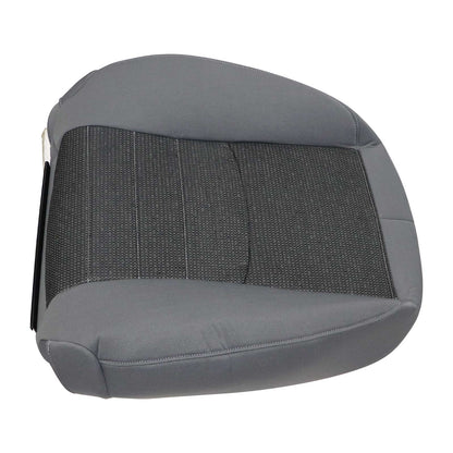 2013-2018 For Dodge Ram 1500 2500 3500 SLT Driver Top Cloth Seat Cover Gray
