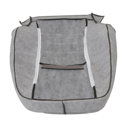 2013-2018 For Dodge Ram 1500 2500 3500 SLT Driver Top Cloth Seat Cover Gray
