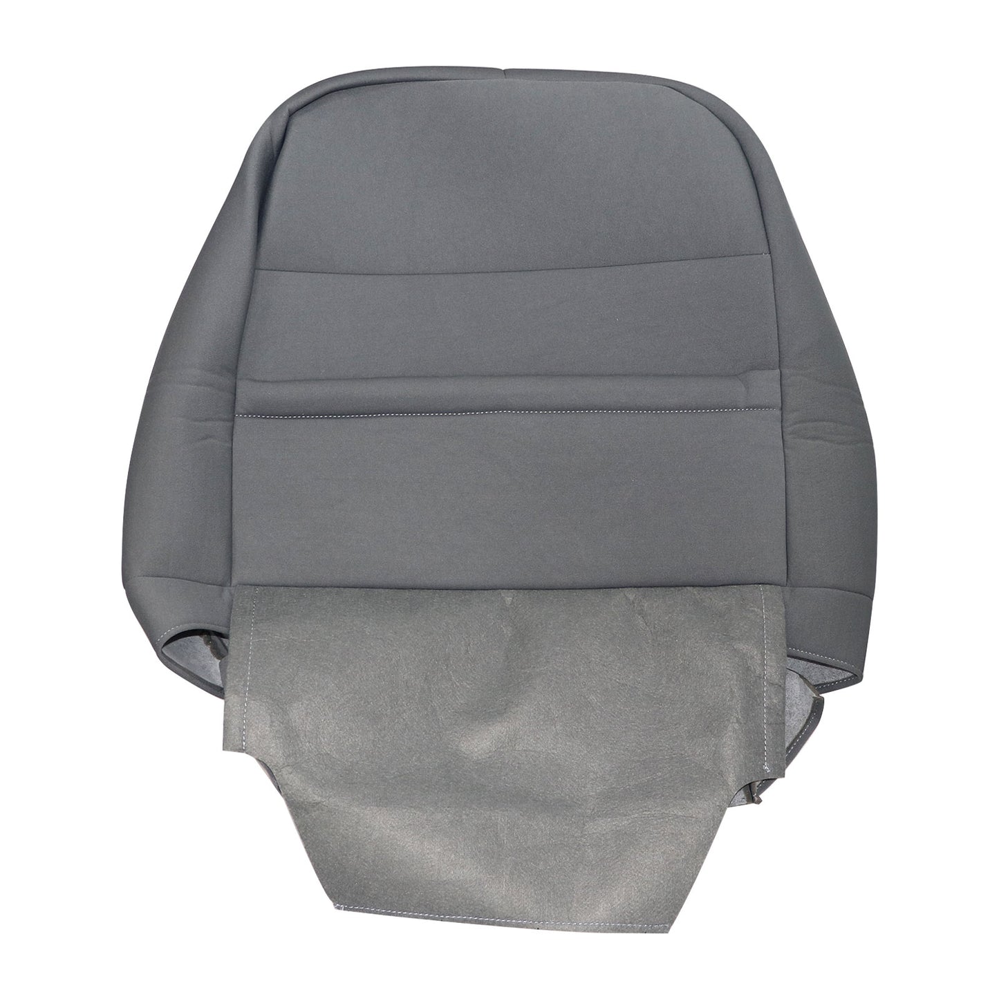 2013-2018 For Dodge Ram 1500 2500 3500 SLT Driver Top Cloth Seat Cover Gray