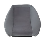 For 2013-2018 Dodge Ram 1500 2500 3500 Cloth Driver Lean Back Seat Cover Gray
