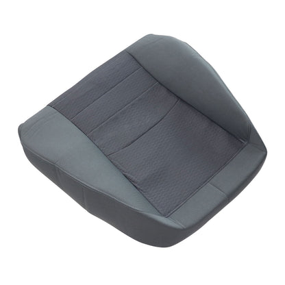 For 2013-2018 Dodge Ram 1500 2500 3500 Cloth Driver Lean Back Seat Cover Gray