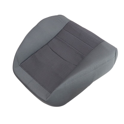 For 2013-2018 Dodge Ram 1500 2500 3500 Cloth Driver Lean Back Seat Cover Gray