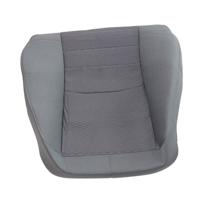 For 2013-2018 Dodge Ram 1500 2500 3500 Cloth Driver Lean Back Seat Cover Gray