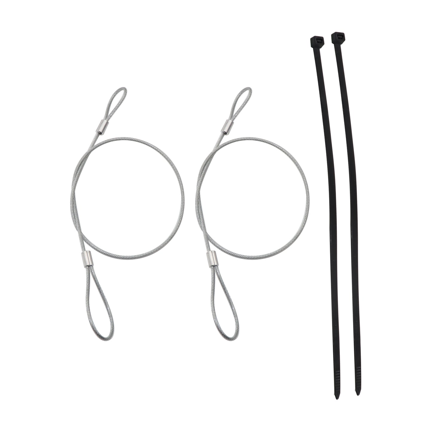 2Pcs Emergency Hood Release Cable Kit For 1984 85-1996 Corvette C4 RP604802 US