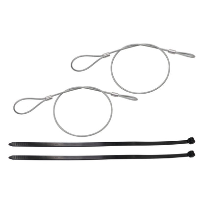 2Pcs Emergency Hood Release Cable Kit For 1984 85-1996 Corvette C4 RP604802 US