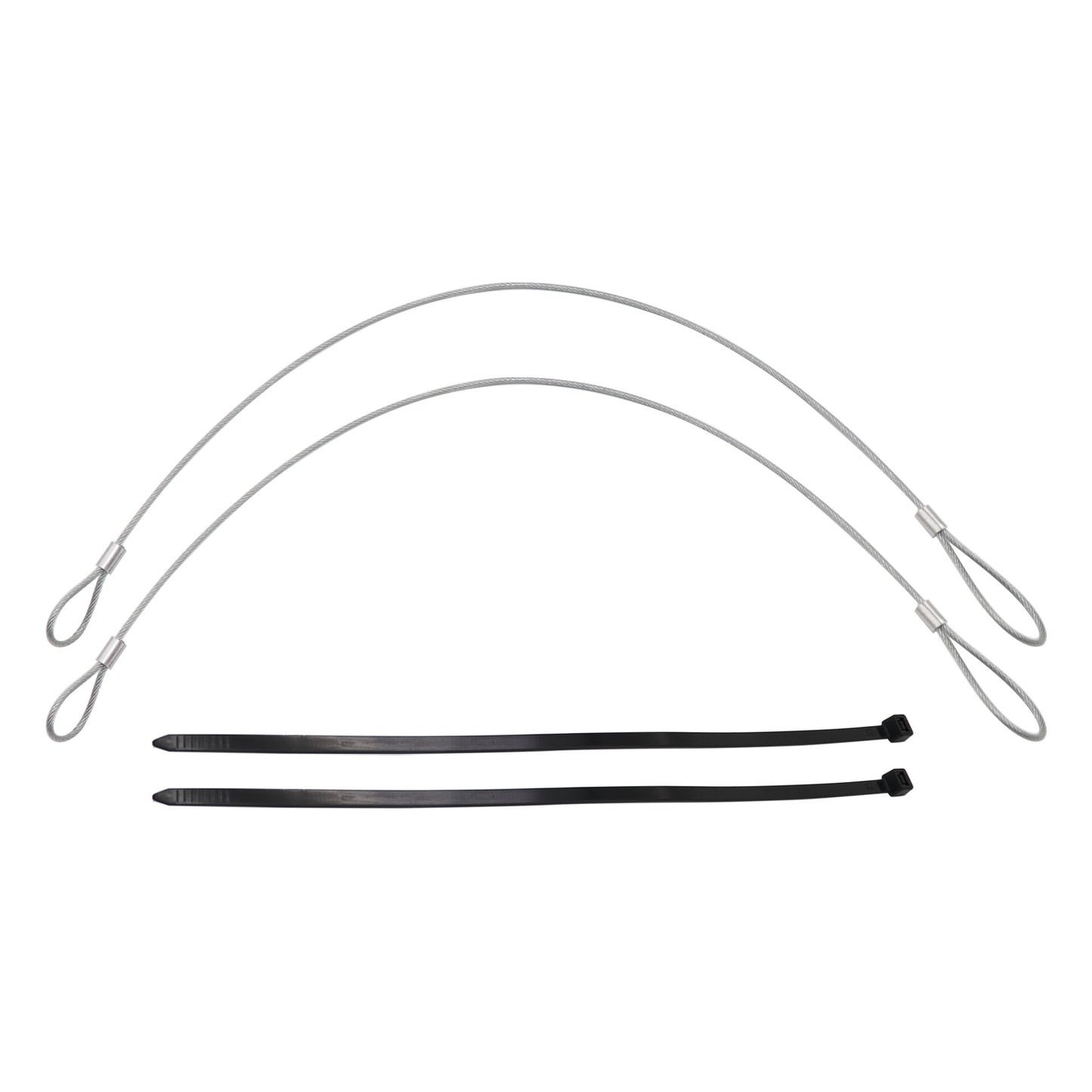 2Pcs Emergency Hood Release Cable Kit For 1984 85-1996 Corvette C4 RP604802 US