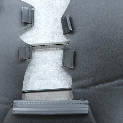 For 2002-2007 Ford F250 Driver Bottom Perforated Leather Seat Cover Black