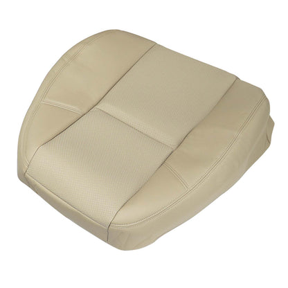 For 2007 2008-2014 GMC Yukon Sierra Driver Top Lean Back Leather Seat Cover Tan