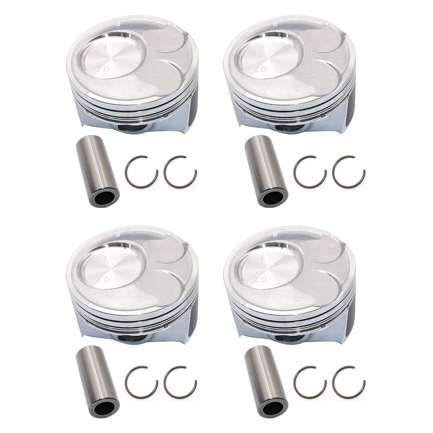 4 x Piston kit Fit For Kia Soul Forte Forte5 Forte Koup 2.0L 2014-2018