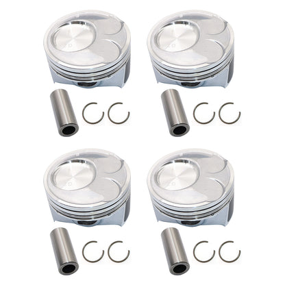 4 x Piston kit Fit For Kia Soul Forte Forte5 Forte Koup 2.0L 2014-2018