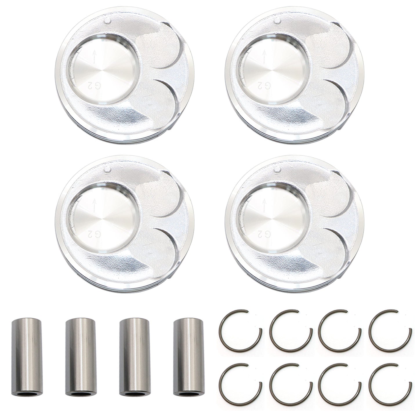 4 x Piston kit Fit For Kia Soul Forte Forte5 Forte Koup 2.0L 2014-2018