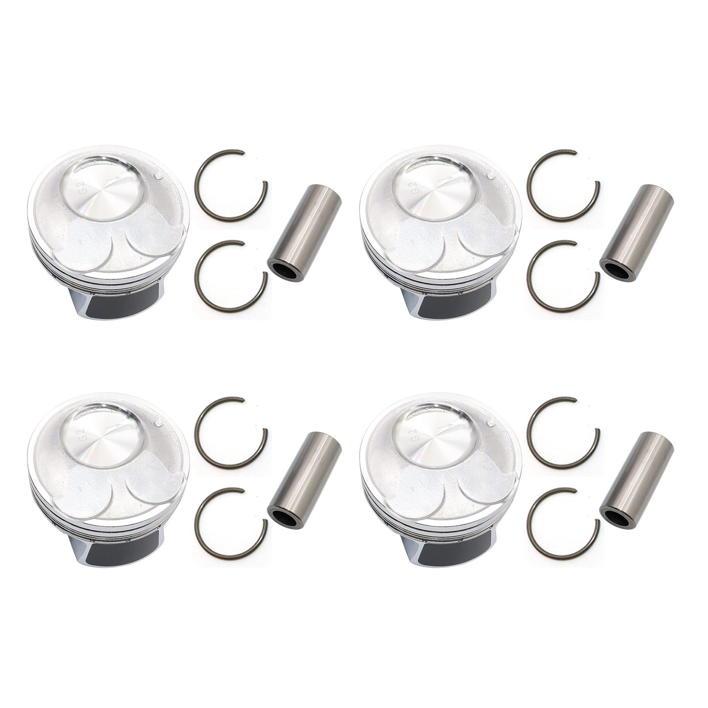 4 x Piston kit Fit For Kia Soul Forte Forte5 Forte Koup 2.0L 2014-2018