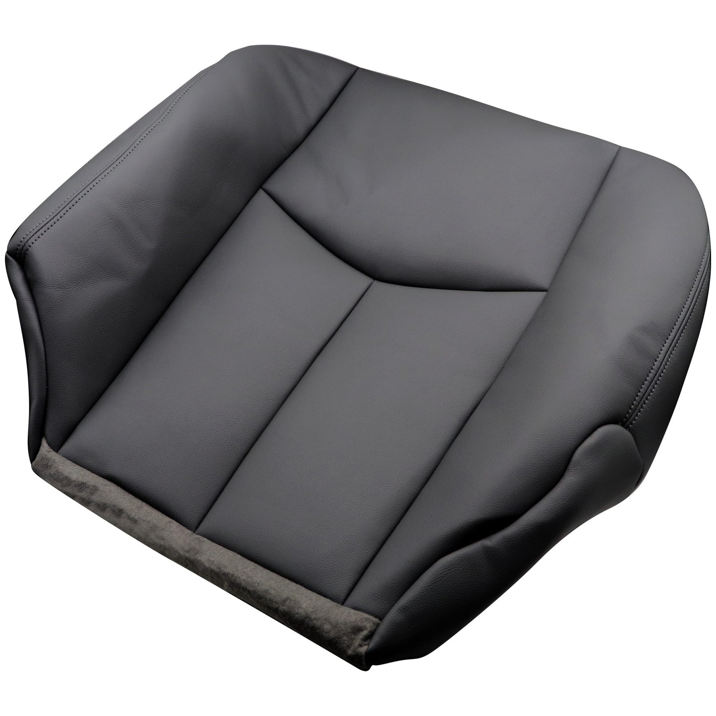 For 2003 2004 2005 2006 Chevy Avalanche Driver Bottom Seat Cover Dark Gray