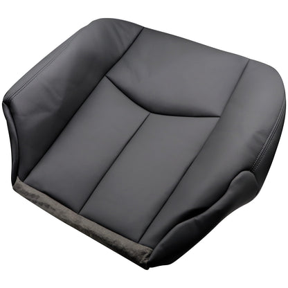 For 2003 2004 2005 2006 Chevy Avalanche Driver Bottom Seat Cover Dark Gray