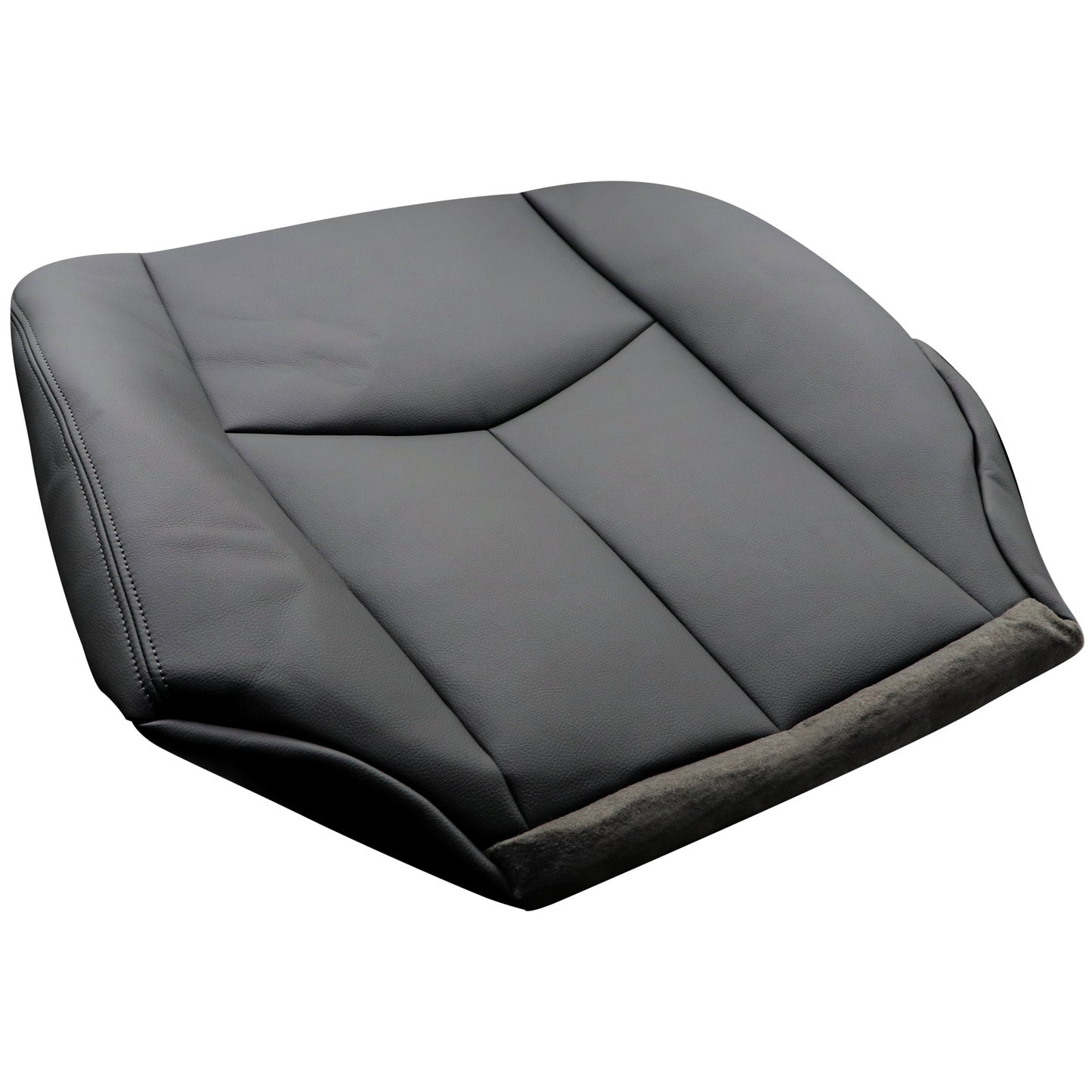 For 2003 2004 2005 2006 Chevy Avalanche Driver Bottom Seat Cover Dark Gray