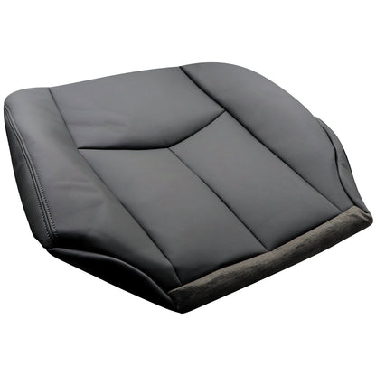 For 2003 2004 2005 2006 Chevy Avalanche Driver Bottom Seat Cover Dark Gray