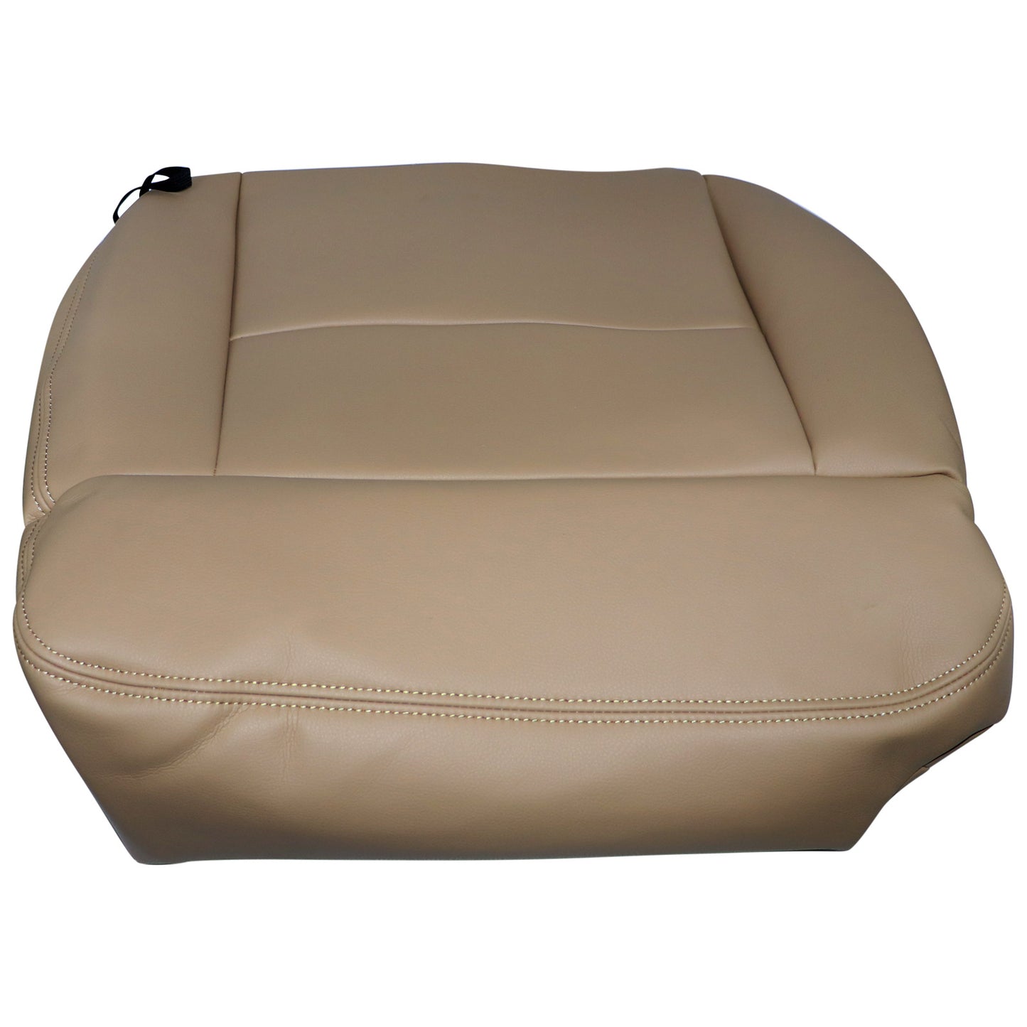 For 2005-2008 Ford F150 Lariat STX XL XLT Driver Bottom Leather Seat Cover Tan