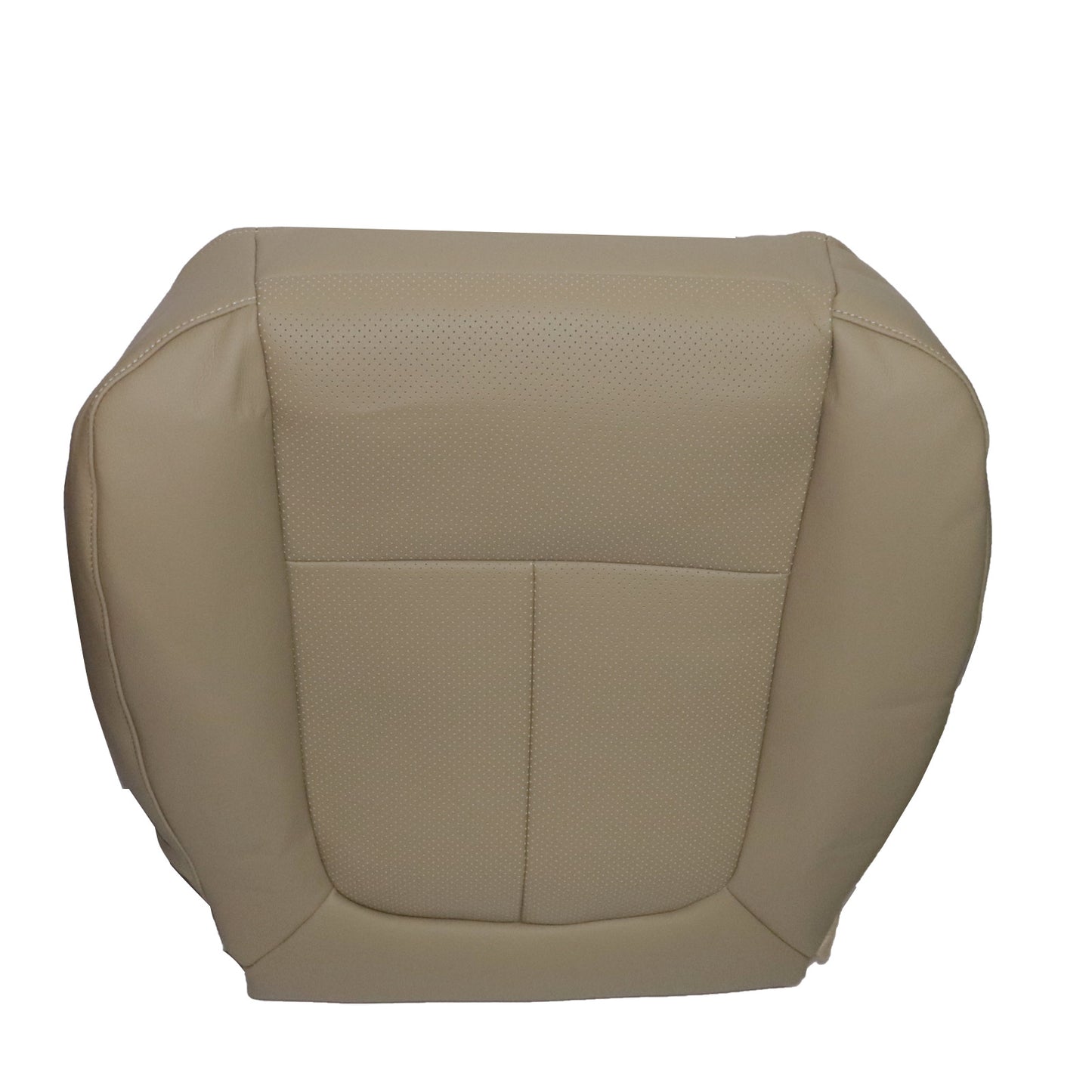 For 2011 2012-2016 Ford F250 Lariat AC Passenger Bottom Leather Seat Cover Tan