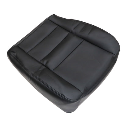 Driver Bottom Leather Seat Covers Black For 2003 2004 2005 Ford F250 F350 Lariat