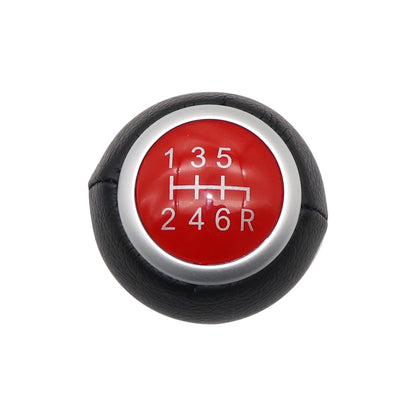 FOR 2004-2021 SUBARU IMPREZA WRX STI 6-SPEED SHIFT KNOB LEATHER SIX GEAR SHIFTER
