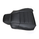 Fits 2004 2005 Ford F250 F350 Lariat XLT Black Driver Top Leather AC Seat Cover