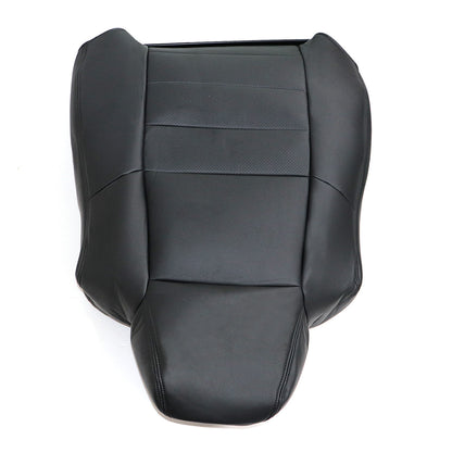 Fits 2004 2005 Ford F250 F350 Lariat XLT Black Driver Top Leather AC Seat Cover
