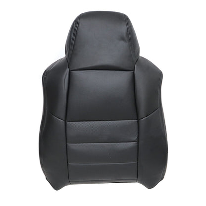 Fits 2004 2005 Ford F250 F350 Lariat XLT Black Driver Top Leather AC Seat Cover