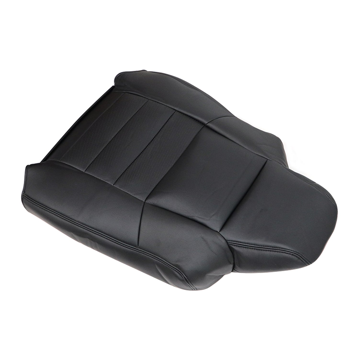 For 2004 2005 Ford F250 F350 Super Duty Lariat Passenger Top AC Seat Cover Black