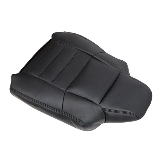 For 2004 2005 Ford F250 F350 Super Duty Lariat Passenger Top AC Seat Cover Black