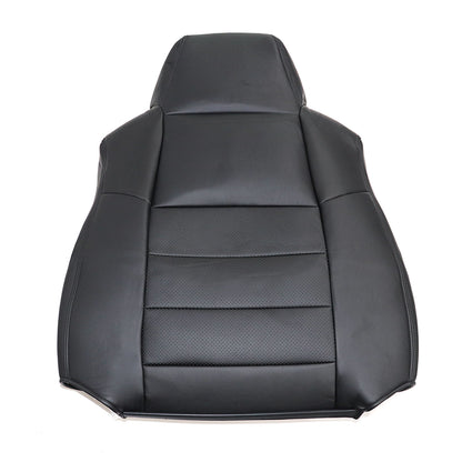 For 2004 2005 Ford F250 F350 Super Duty Lariat Passenger Top AC Seat Cover Black