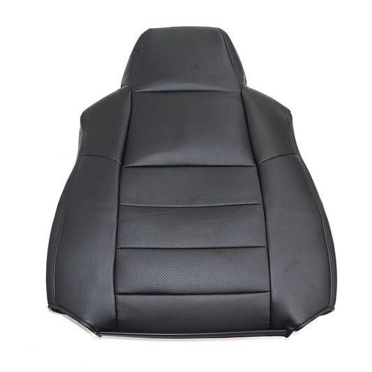 For 2004 2005 Ford F250 F350 Super Duty Lariat Passenger Top AC Seat Cover Black