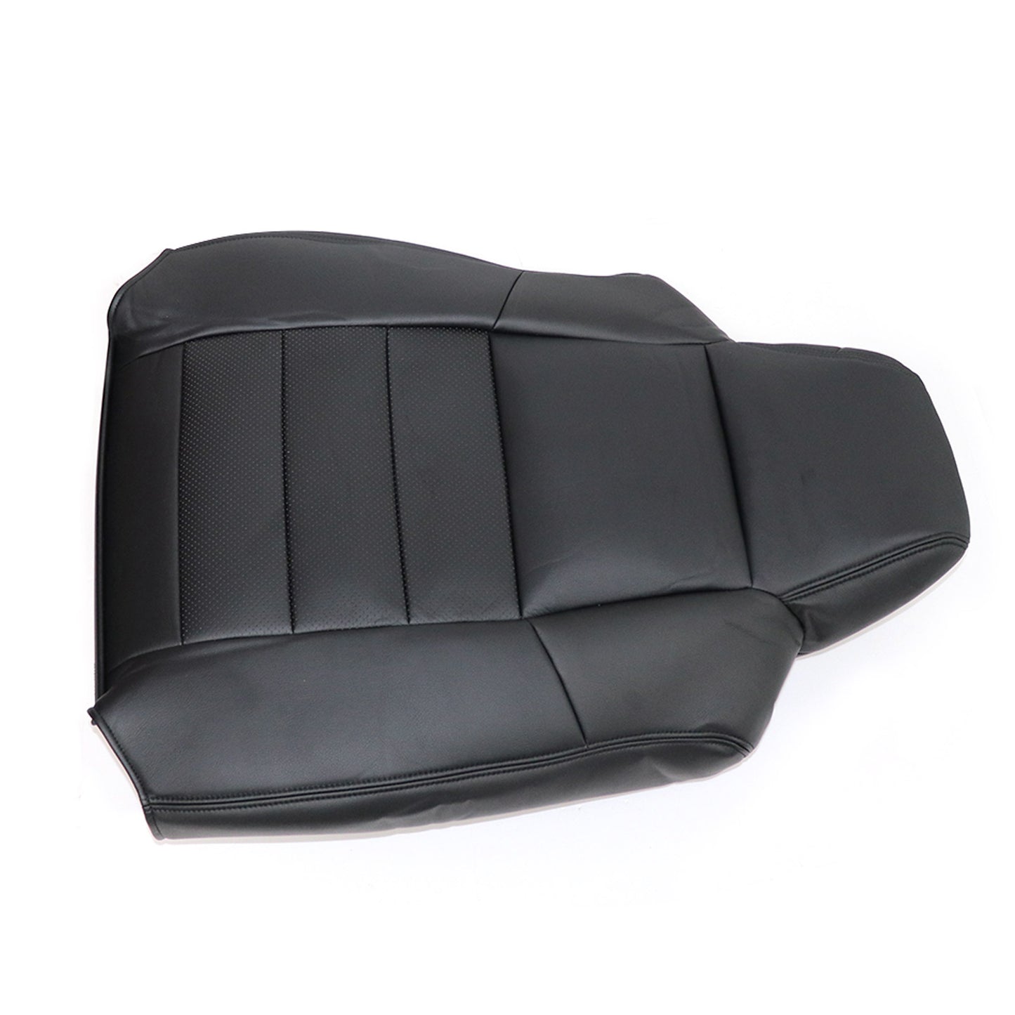 For 2004 2005 Ford F250 F350 Super Duty Lariat Passenger Top AC Seat Cover Black