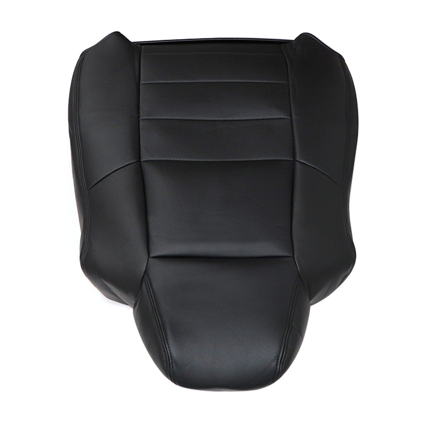 For 2004 2005 Ford F250 F350 Super Duty Lariat Passenger Top AC Seat Cover Black