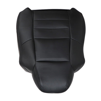 For 2004 2005 Ford F250 F350 Super Duty Lariat Passenger Top AC Seat Cover Black