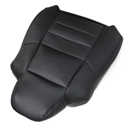 For 2004 2005 Ford F250 F350 Super Duty Lariat Passenger Top AC Seat Cover Black