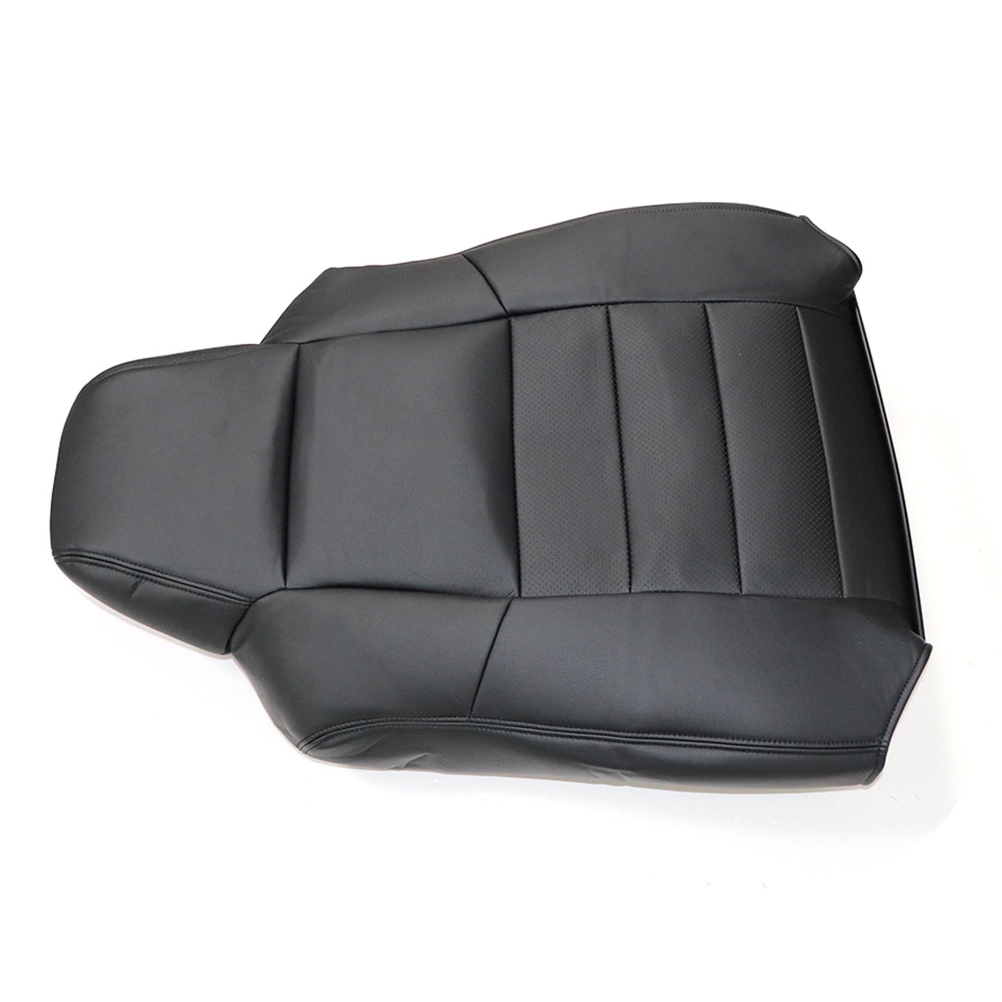 For 2004 2005 Ford F250 F350 Super Duty Lariat Passenger Top AC Seat Cover Black