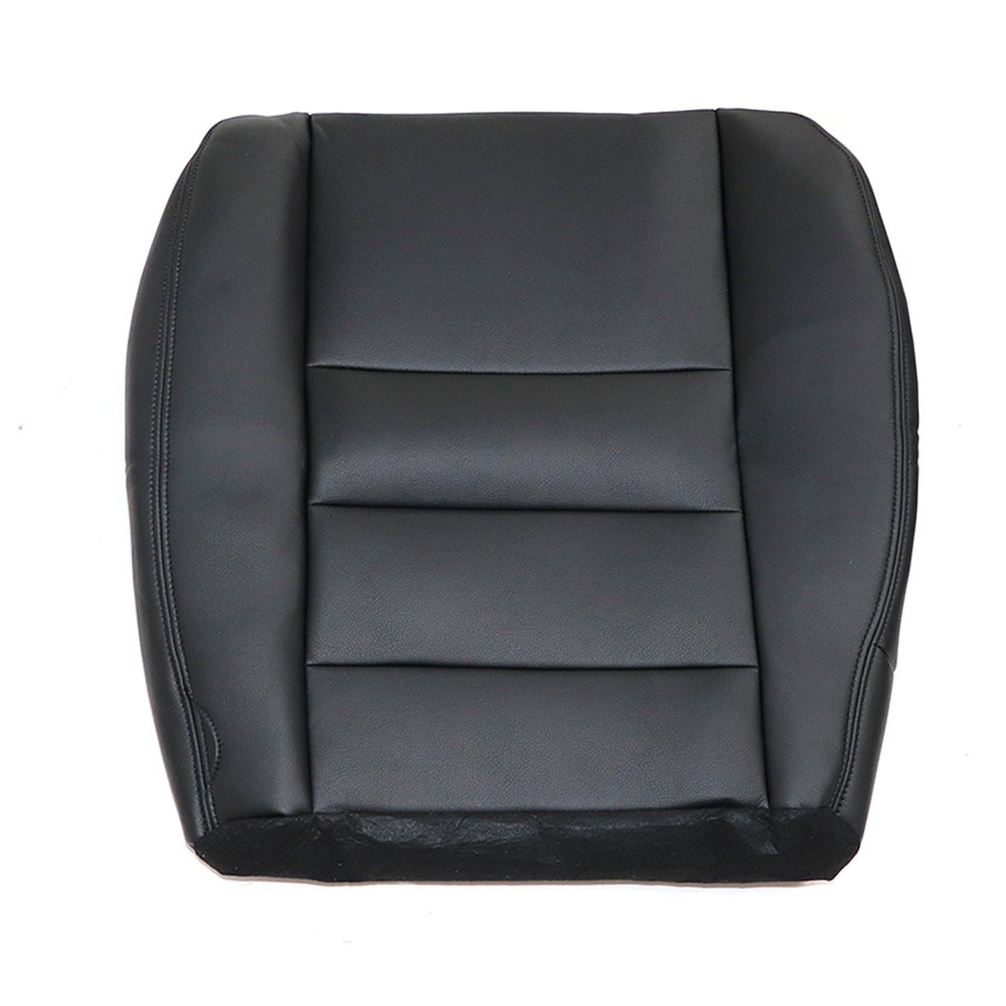 Passenger Side Bottom Leather Cover Black For 2006 2007 Ford F-250 F-350 Lariat