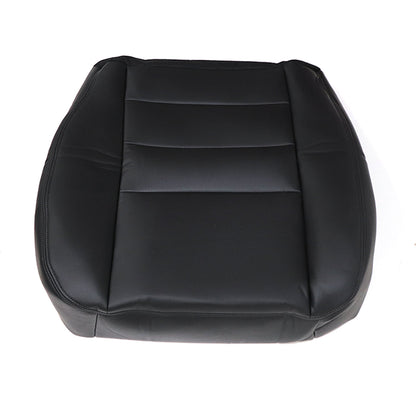 Passenger Side Bottom Leather Cover Black For 2006 2007 Ford F-250 F-350 Lariat