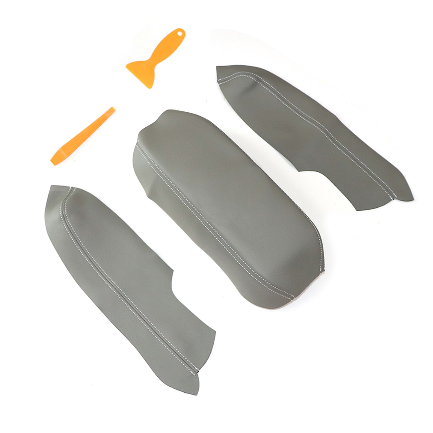Center Console & Front Door Armrest Cover Leather 2006-2011 For Honda Civic EX-L