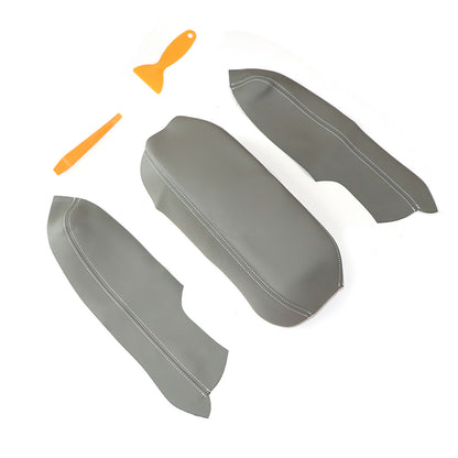 Center Console & Front Door Armrest Cover Leather 2006-2011 For Honda Civic EX-L