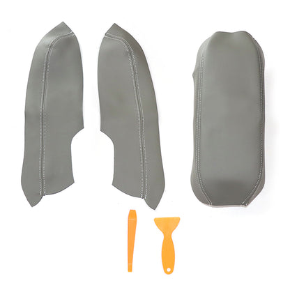Center Console & Front Door Armrest Cover Leather 2006-2011 For Honda Civic EX-L