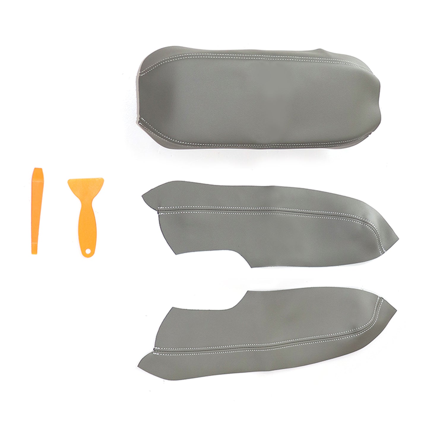 Center Console & Front Door Armrest Cover Leather 2006-2011 For Honda Civic EX-L