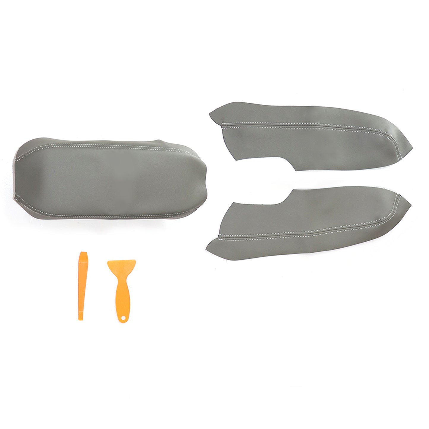 Center Console & Front Door Armrest Cover Leather 2006-2011 For Honda Civic EX-L