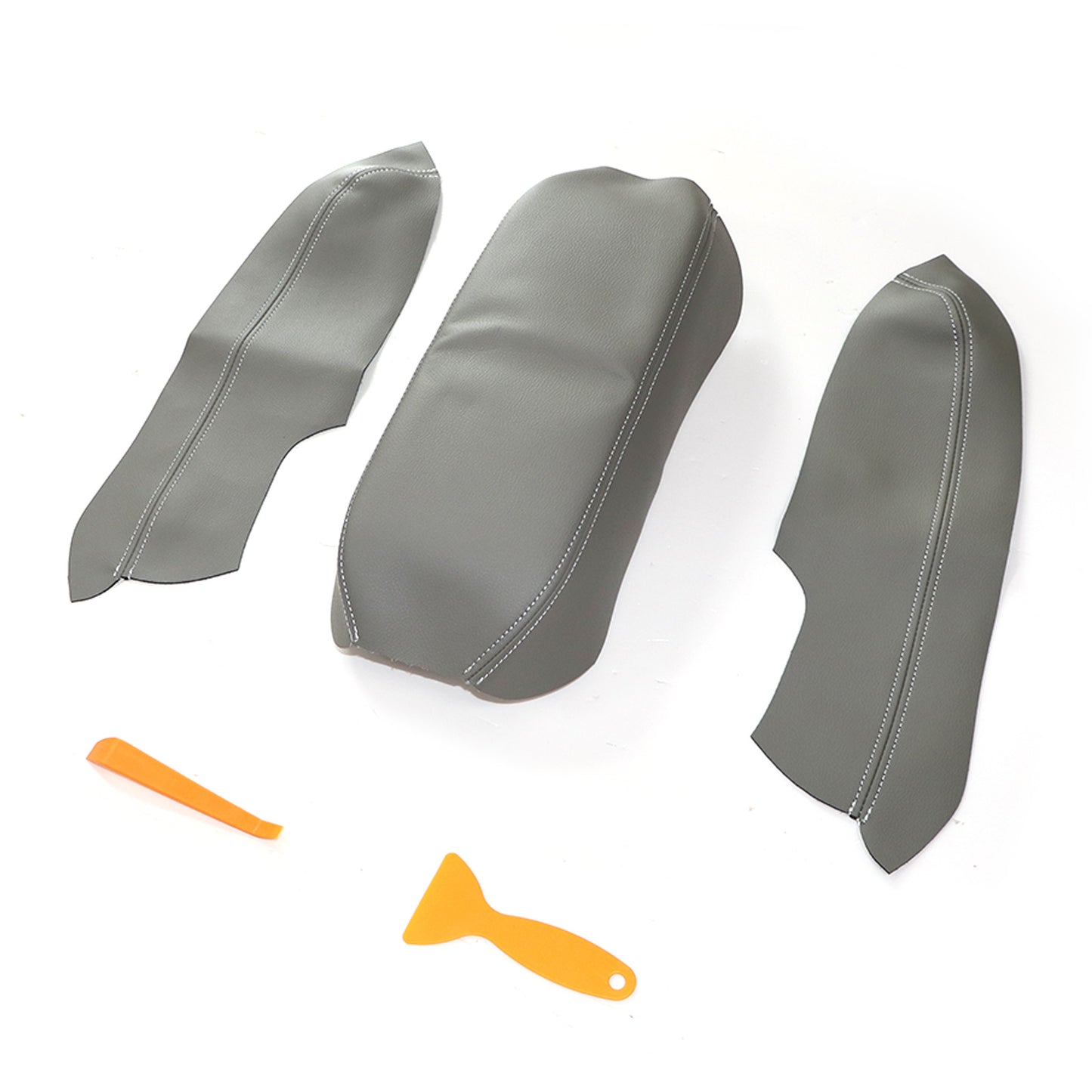 Center Console & Front Door Armrest Cover Leather 2006-2011 For Honda Civic EX-L