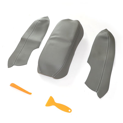 Center Console & Front Door Armrest Cover Leather 2006-2011 For Honda Civic EX-L
