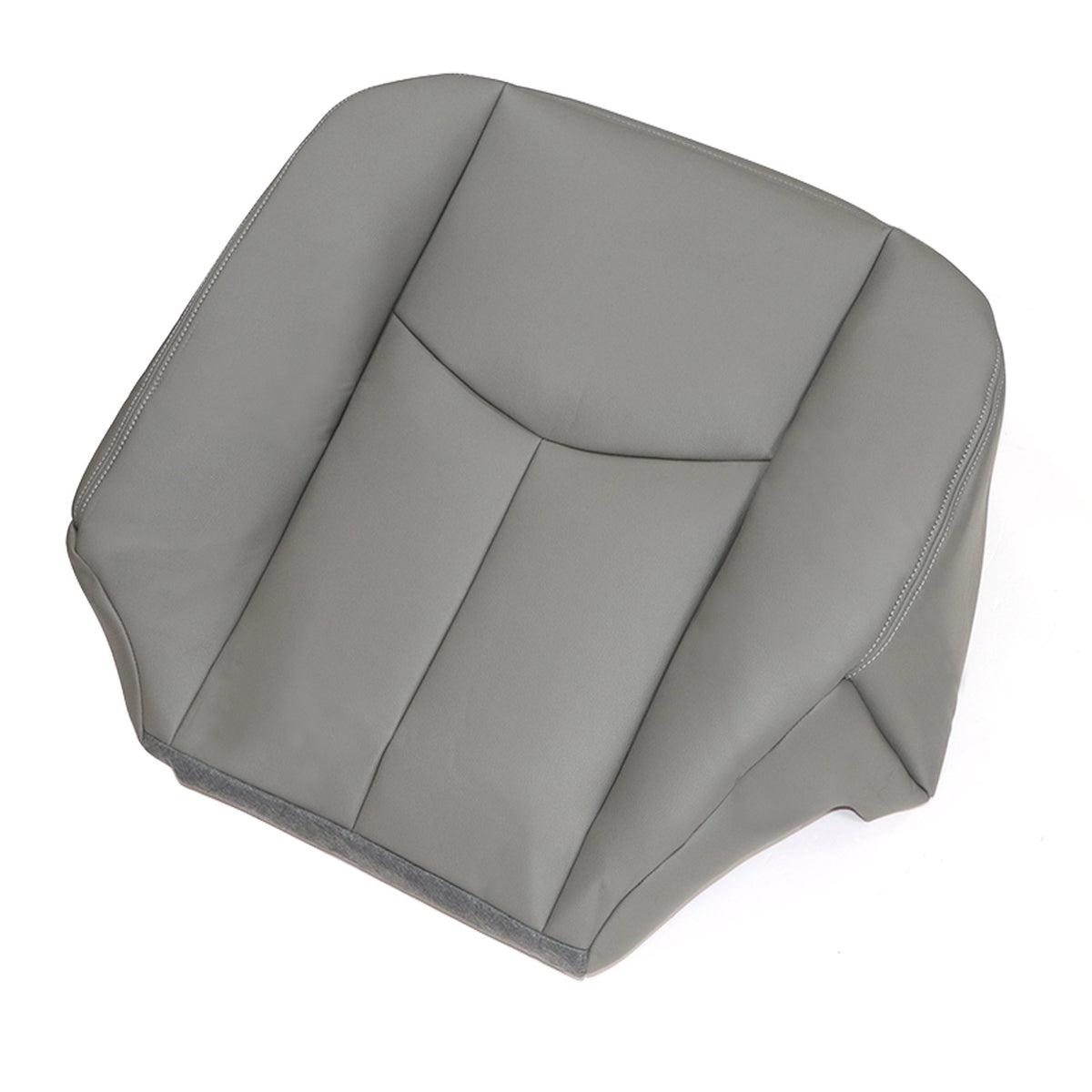 Driver Bottom Leather Seat Cover Pewter Gray For 2005 2006 Chevy Tahoe Suburban