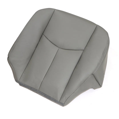 Driver Bottom Leather Seat Cover Pewter Gray For 2005 2006 Chevy Tahoe Suburban