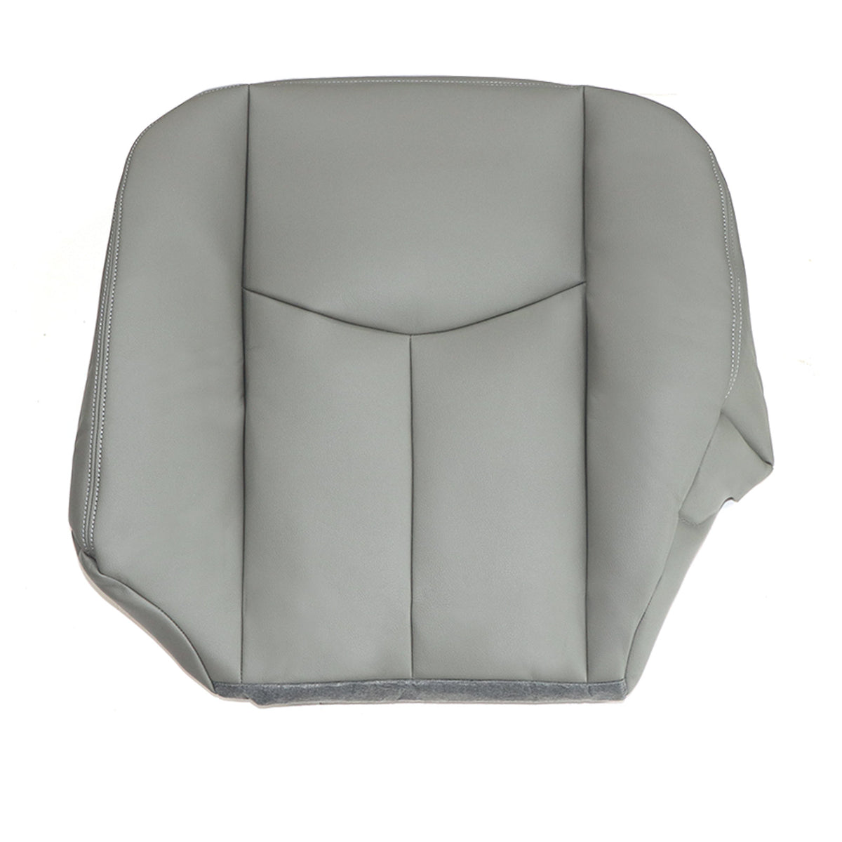 Driver Bottom Leather Seat Cover Pewter Gray For 2005 2006 Chevy Tahoe Suburban