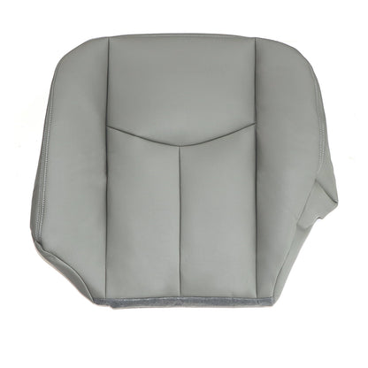 Driver Bottom Leather Seat Cover Pewter Gray For 2005 2006 Chevy Tahoe Suburban
