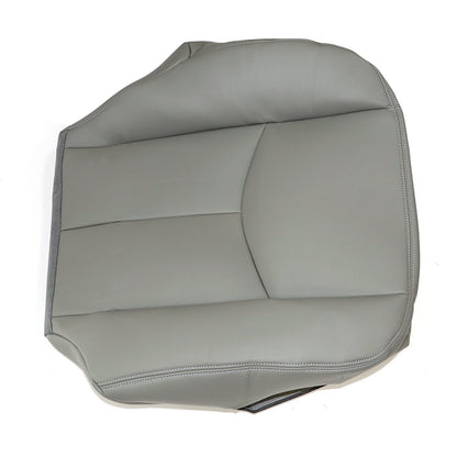 Passenger Bottom Seat Cover For 2003 2004-2006 Chevy Silverado Avalanche Gray